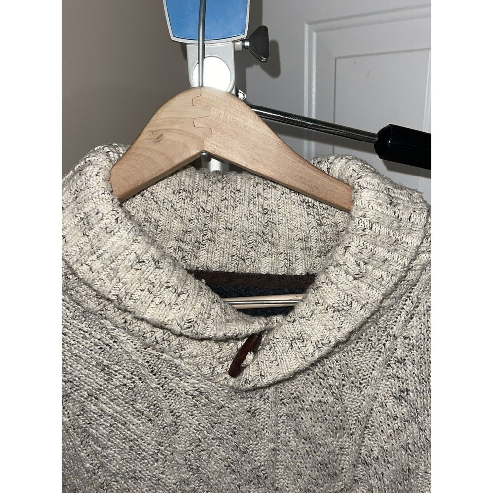 Pre Owned Method V-Neck Collared Knit Pullover Sw… - image 2